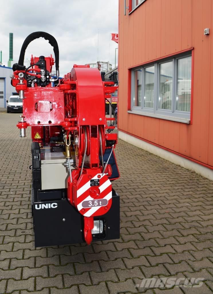 Unic B-350.2V Tela-alustaiset nosturit