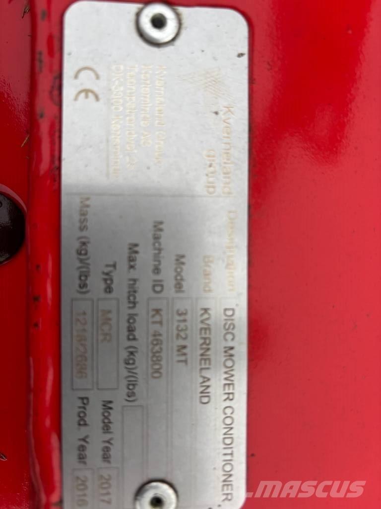 Kverneland 3132 MT Niittomurskaimet