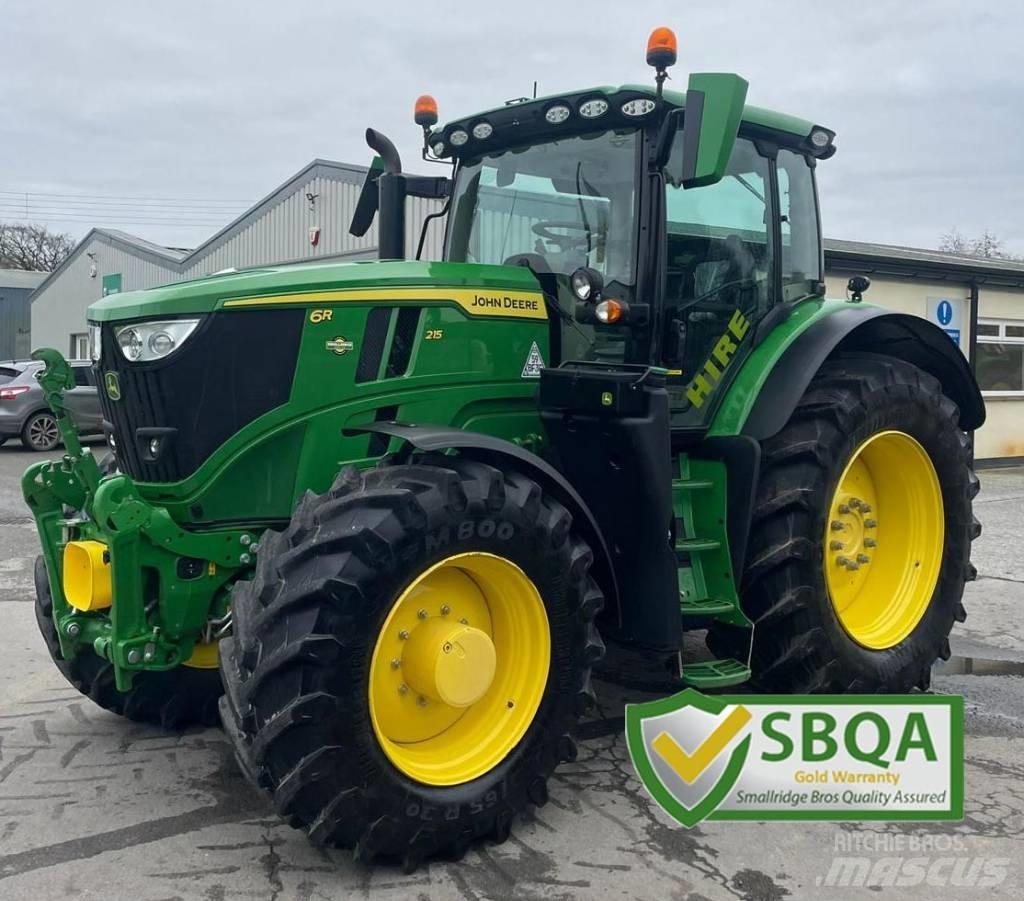 John Deere 6R215 Traktorit
