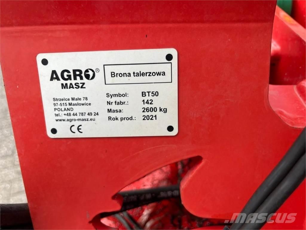 Agro-Masz BT50 Kiekkomultaimet ja lautasäkeet