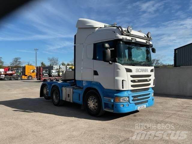 Scania R 480 Vetopöytäautot