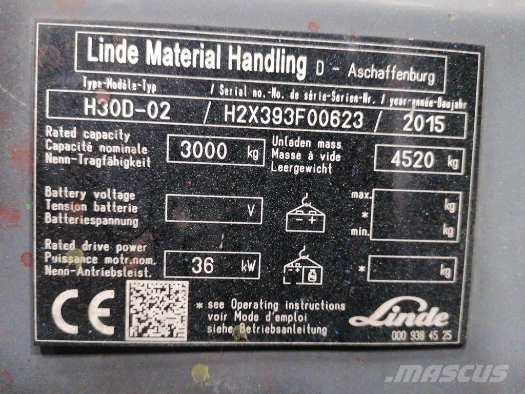 Linde H30D-02 Dieseltrukit
