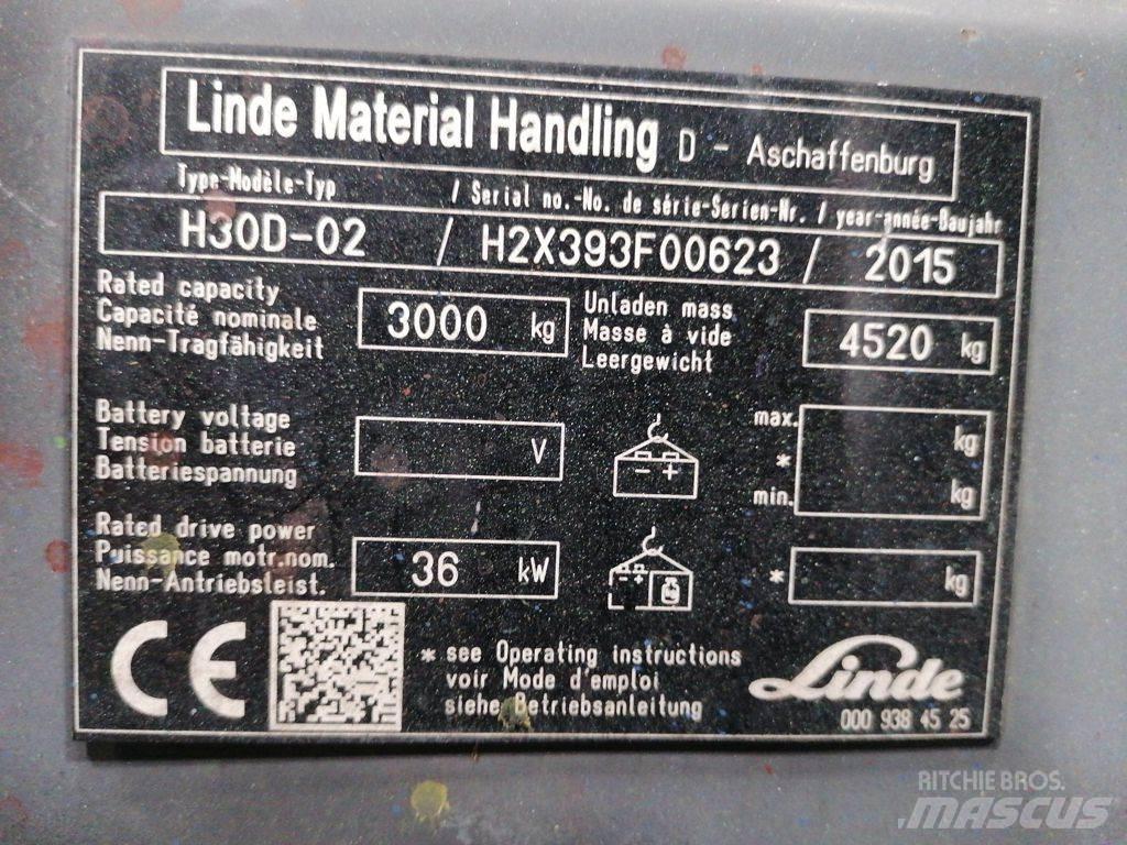Linde H30D-02 Dieseltrukit