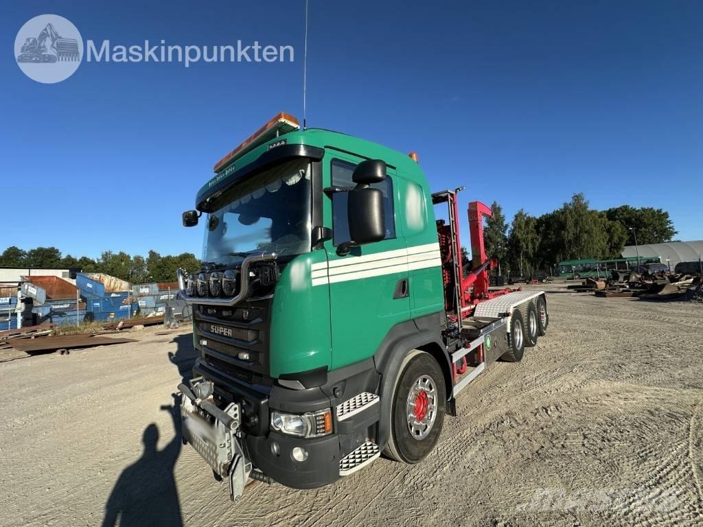 Scania R 580 LB Koukkulava kuorma-autot