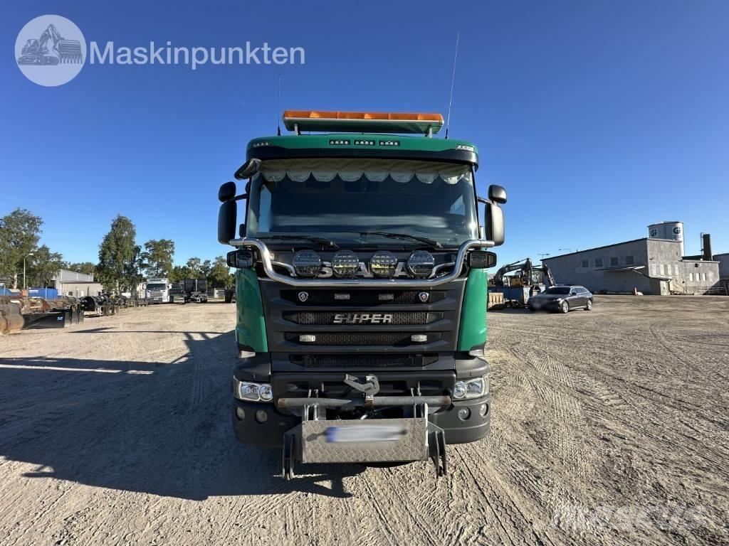 Scania R 580 LB Koukkulava kuorma-autot