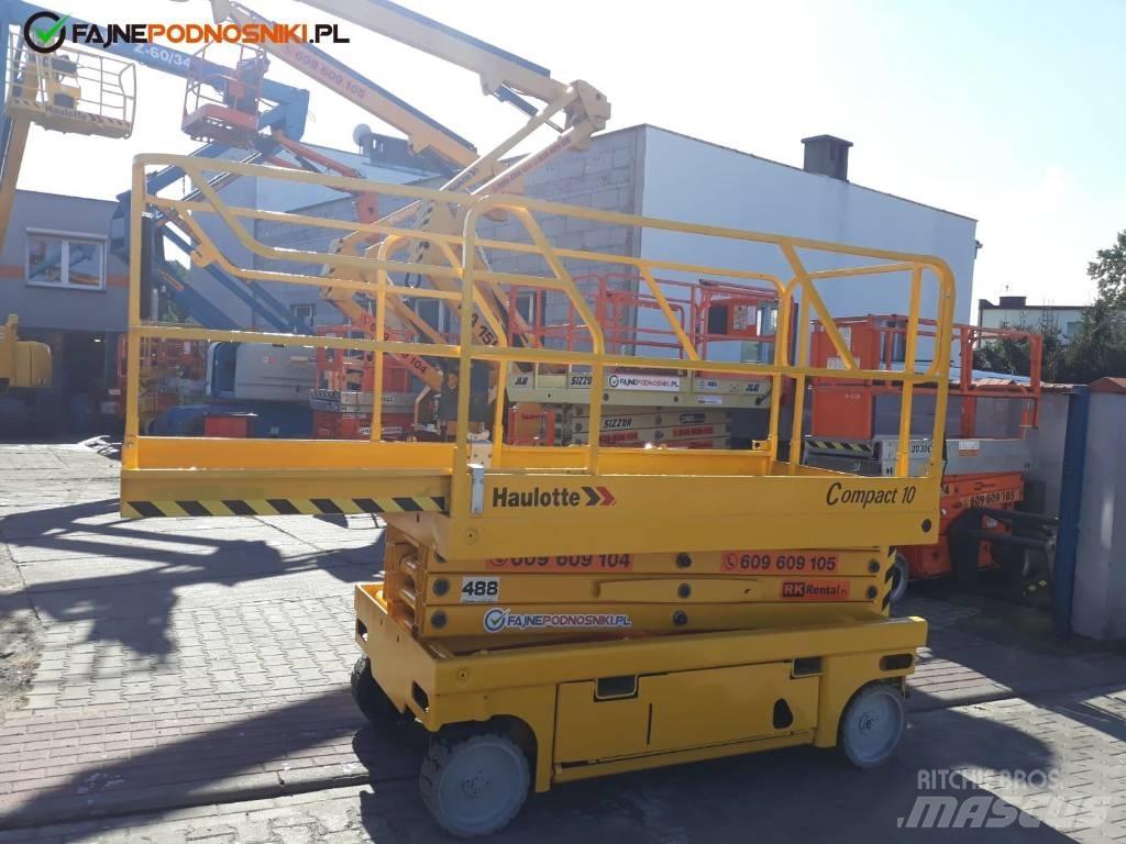 Haulotte Compact 10 Saksilavat