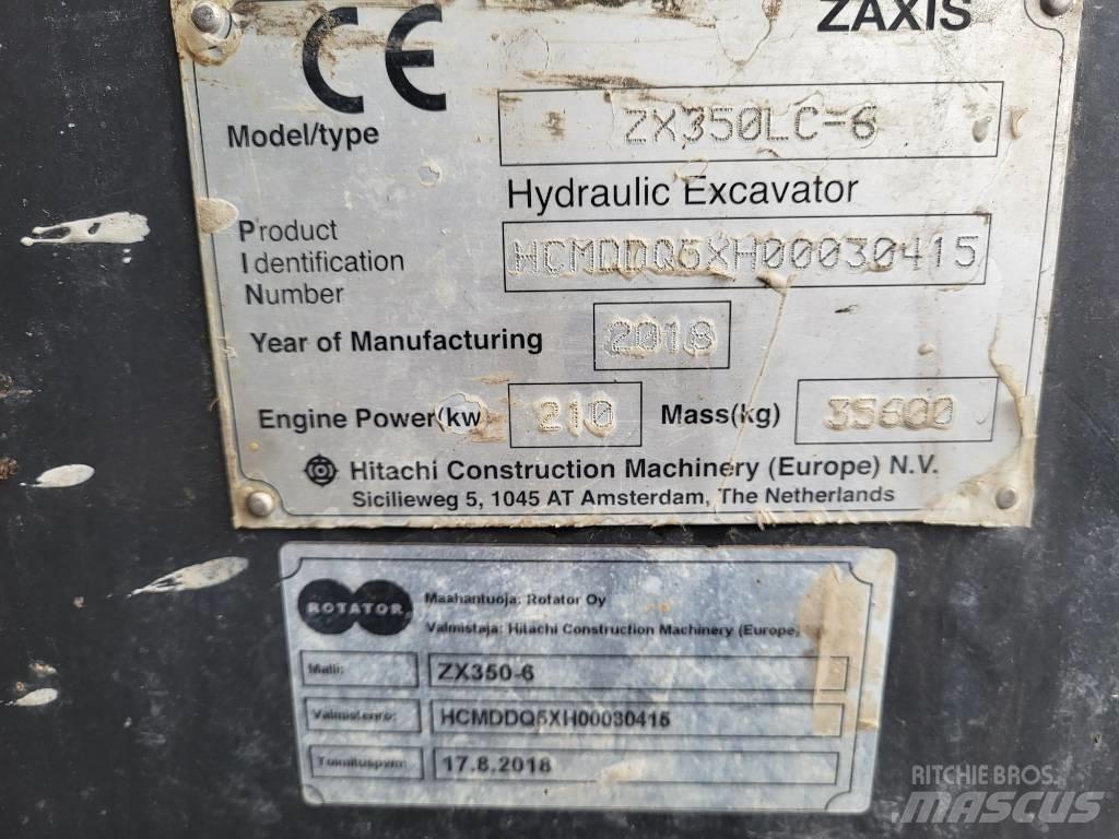 Hitachi ZX 350 LC-6 Telakaivukoneet