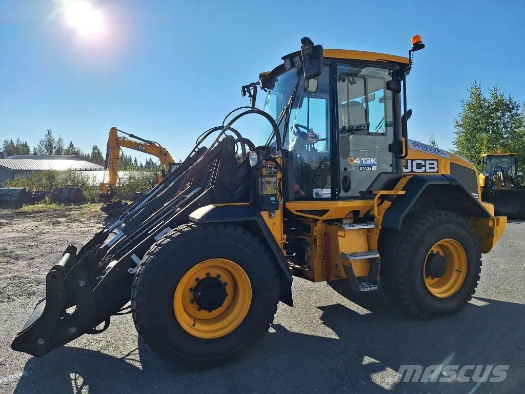 JCB 413 S Pyöräkuormaajat