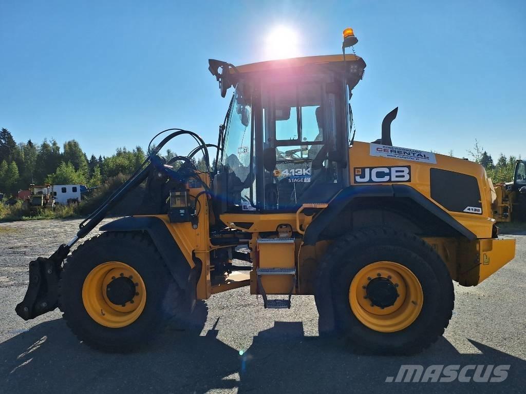 JCB 413 S Pyöräkuormaajat