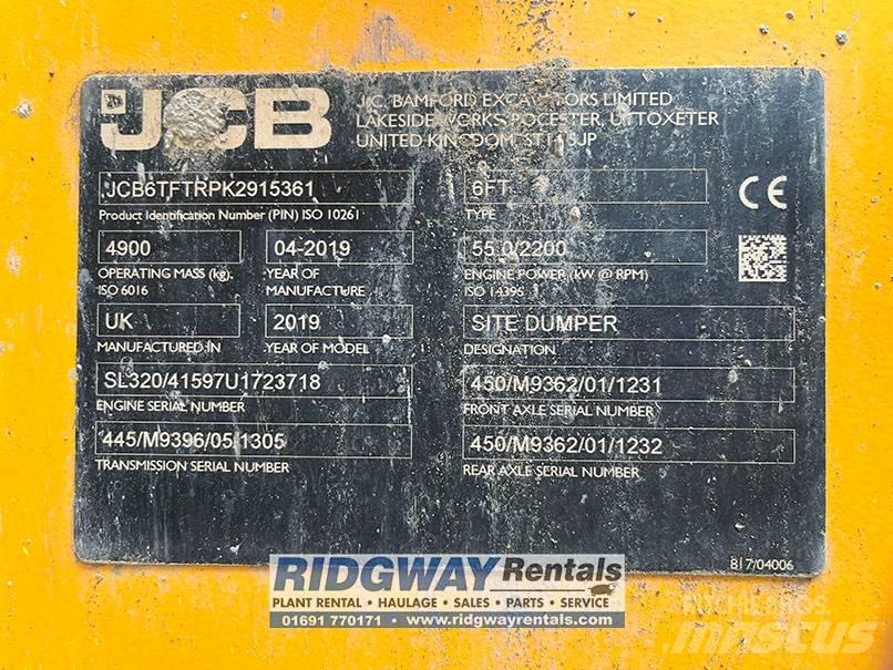 JCB 6 FT Minidumpperit