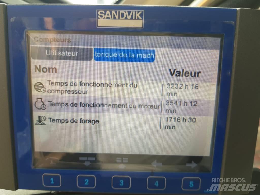 Sandvik DI 550 Avolouhintaporauslaitteet