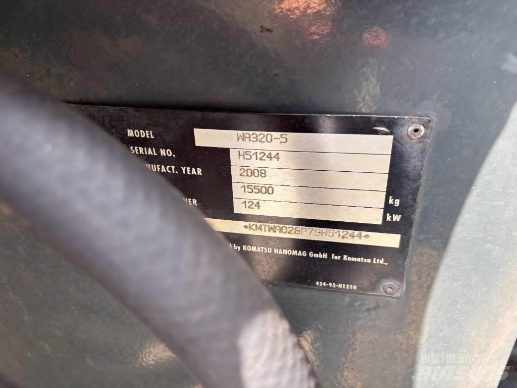 Komatsu WA 320-5 Pyöräkuormaajat