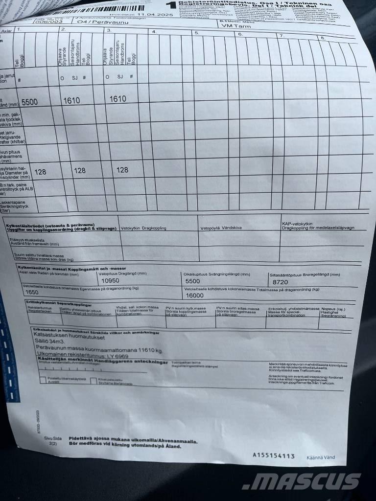 Volvo FH 13 540 Vetopöytäautot