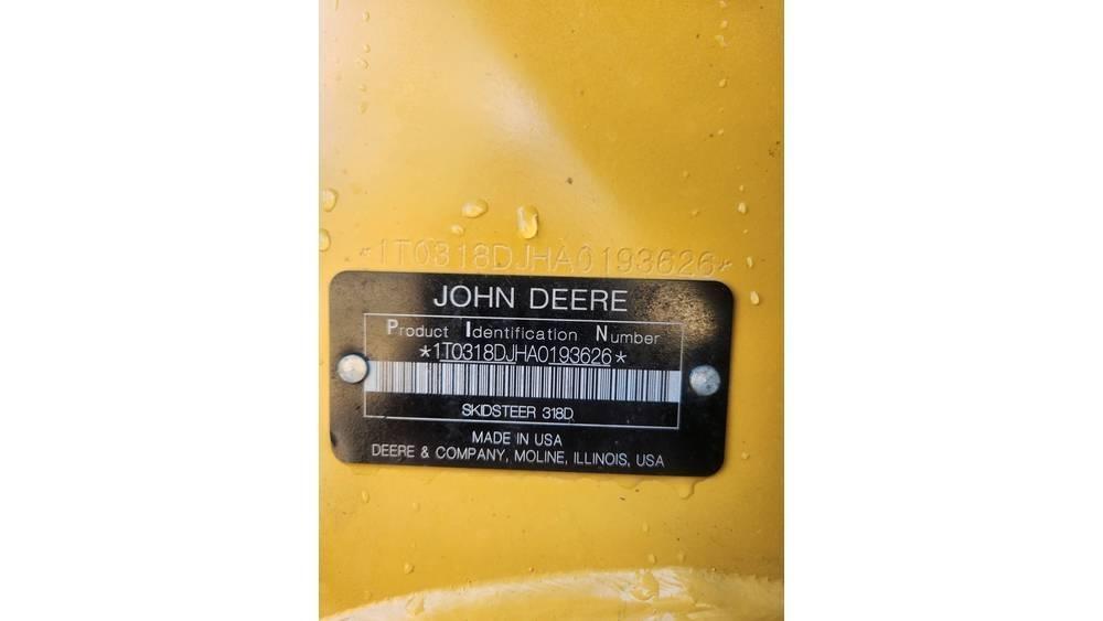 John Deere 318 D Liukuohjatut kuormaajat