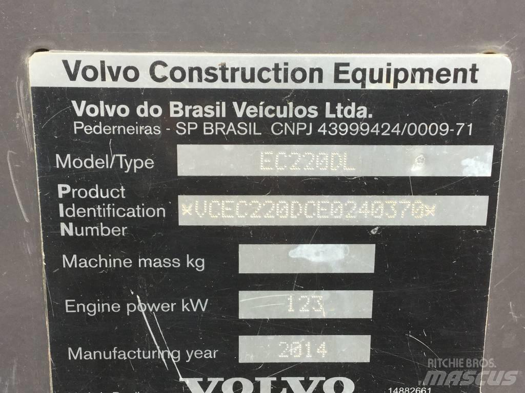 Volvo EC220DL Telakaivukoneet