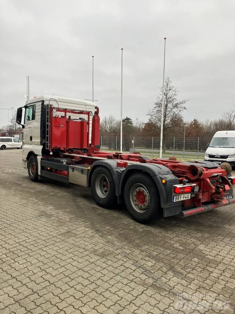 MAN TGX 26.500 6X2 Koukkulava kuorma-autot