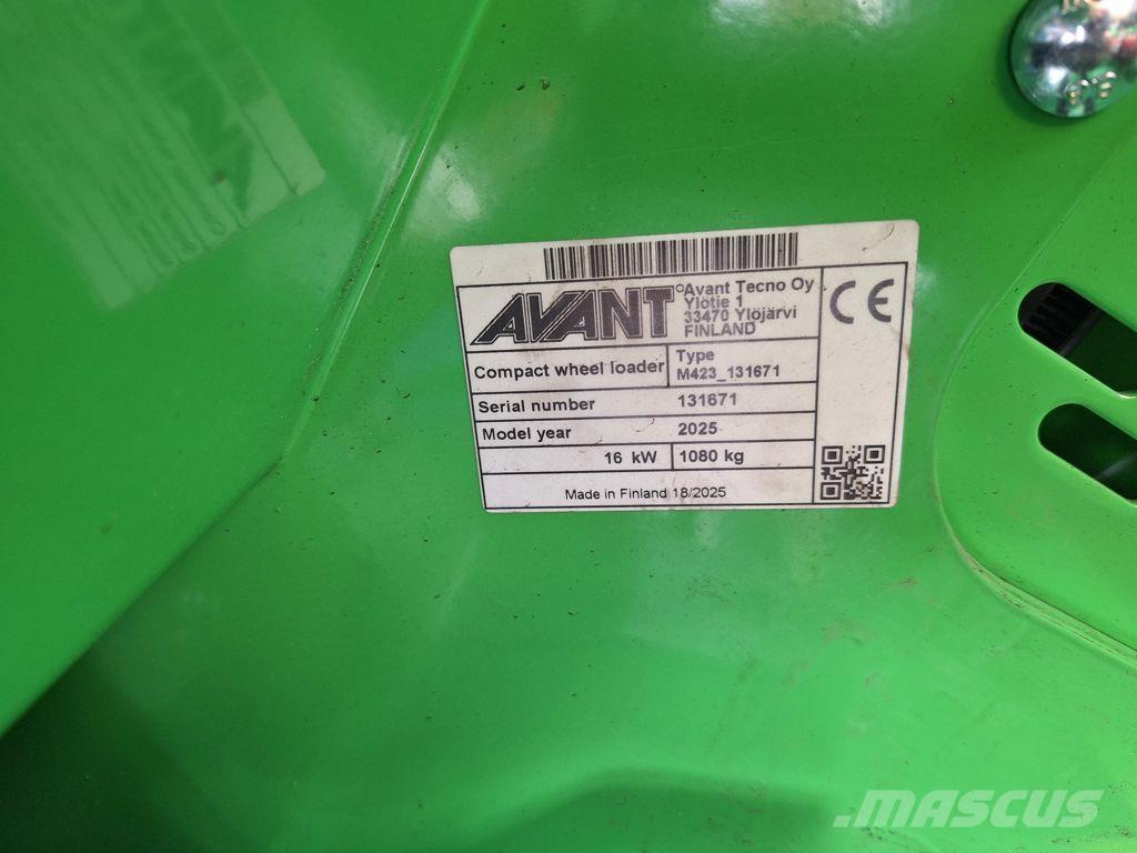 Avant 423 TDL Erikoiskaivinkoneet