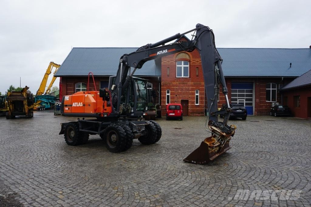 Atlas 160 W Pyöräkaivukoneet