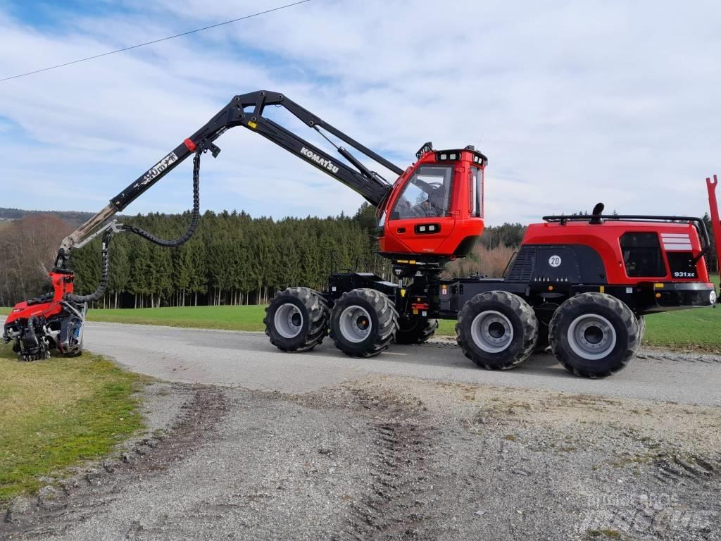 Komatsu 931xc Harvesterit