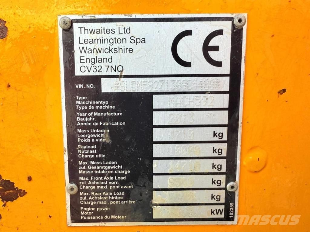 Thwaites MACH 592 Minidumpperit