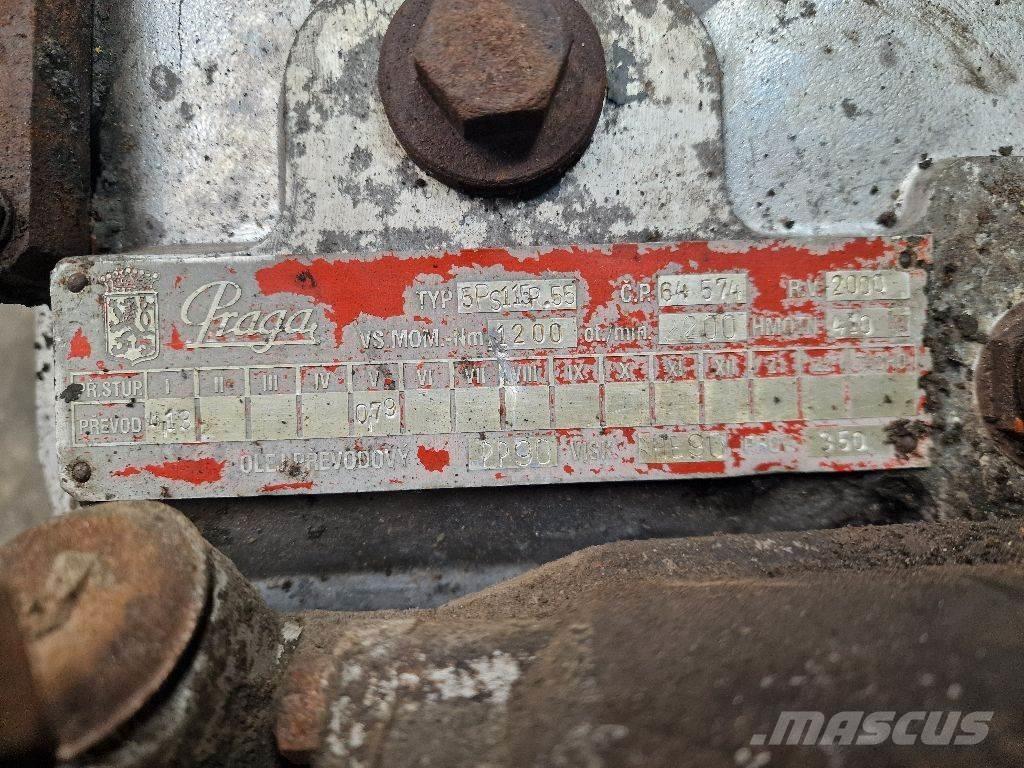 Praga 5PS115R.55 Vaihteistot