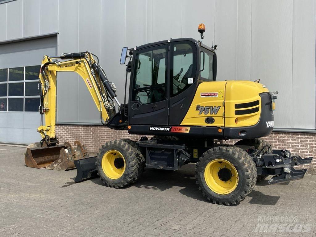 Yanmar B95W Pyöräkaivukoneet
