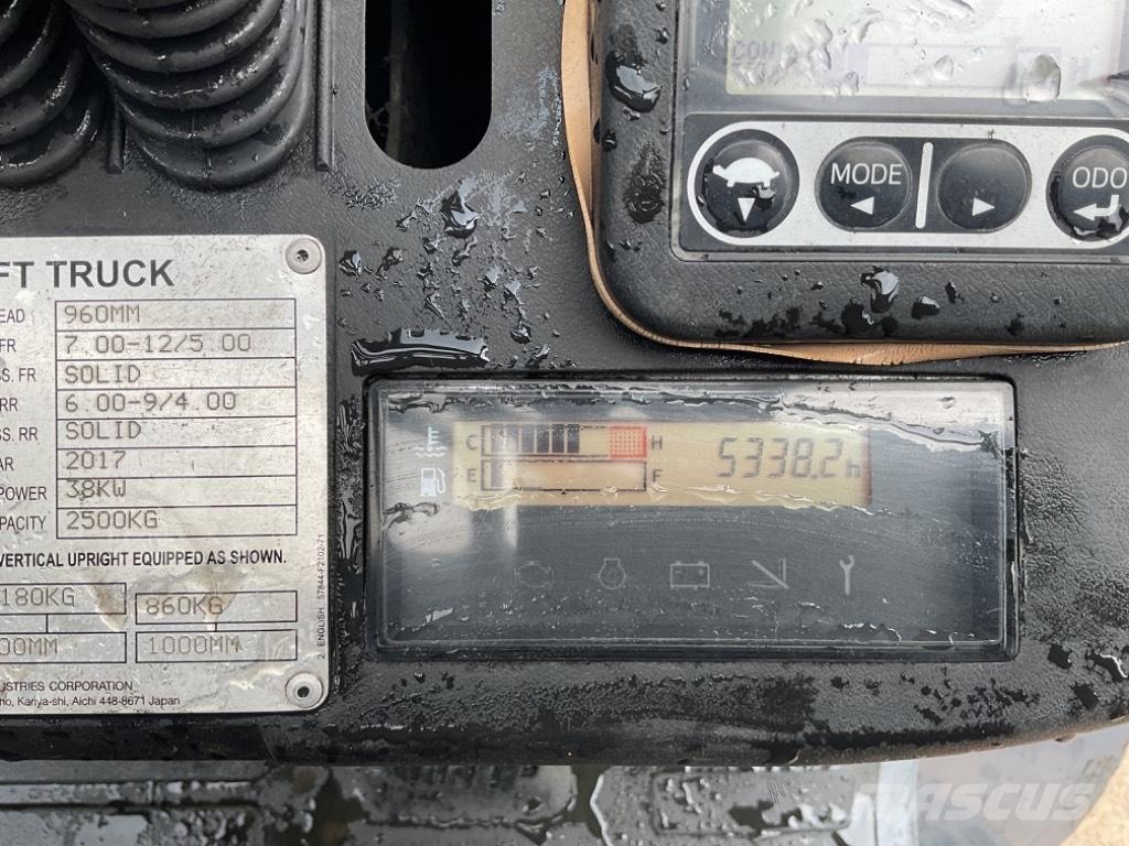 Toyota 02-FGF25 Nestekaasutrukit