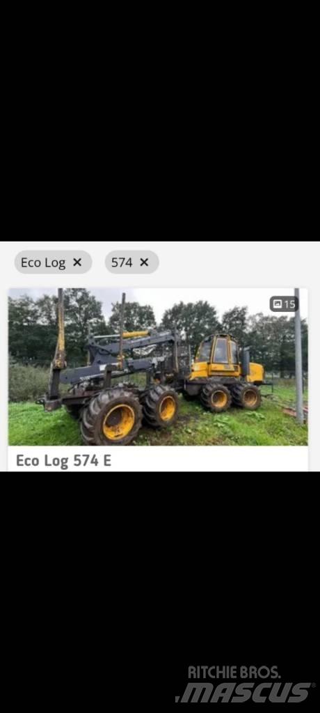 Eco Log 574 e Kuormatraktorit