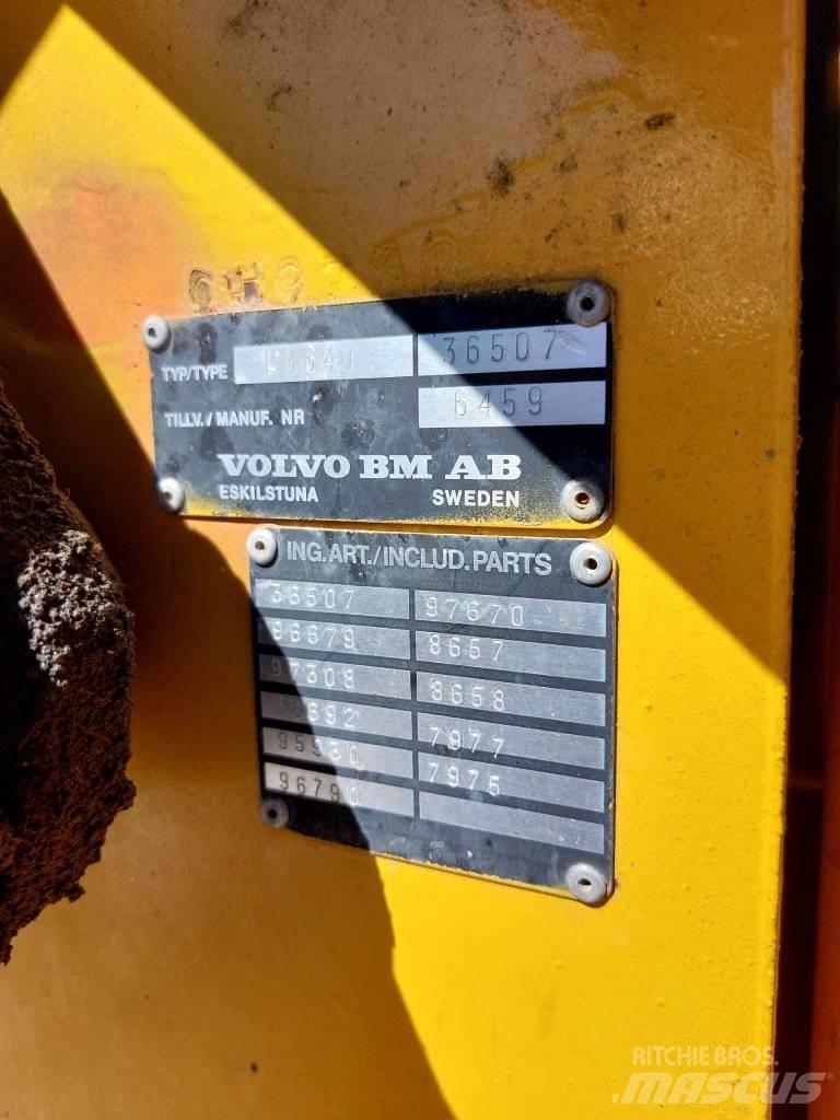 Volvo BM 641 Pyöräkuormaajat