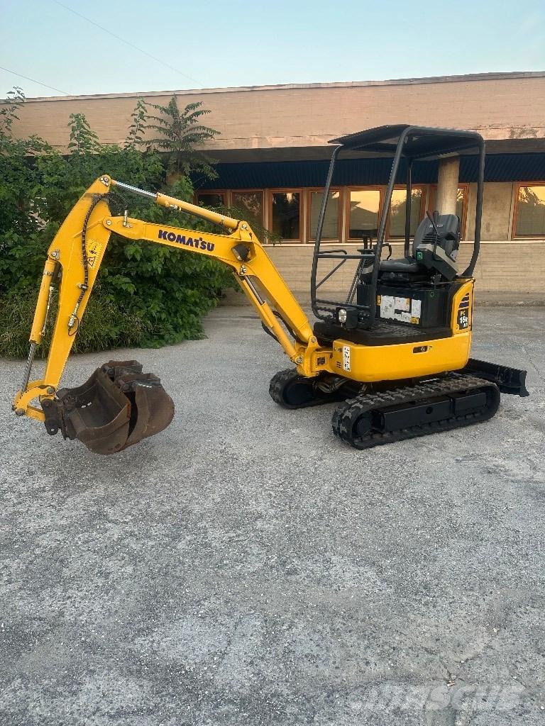 Komatsu PC16R-HS Telakaivukoneet