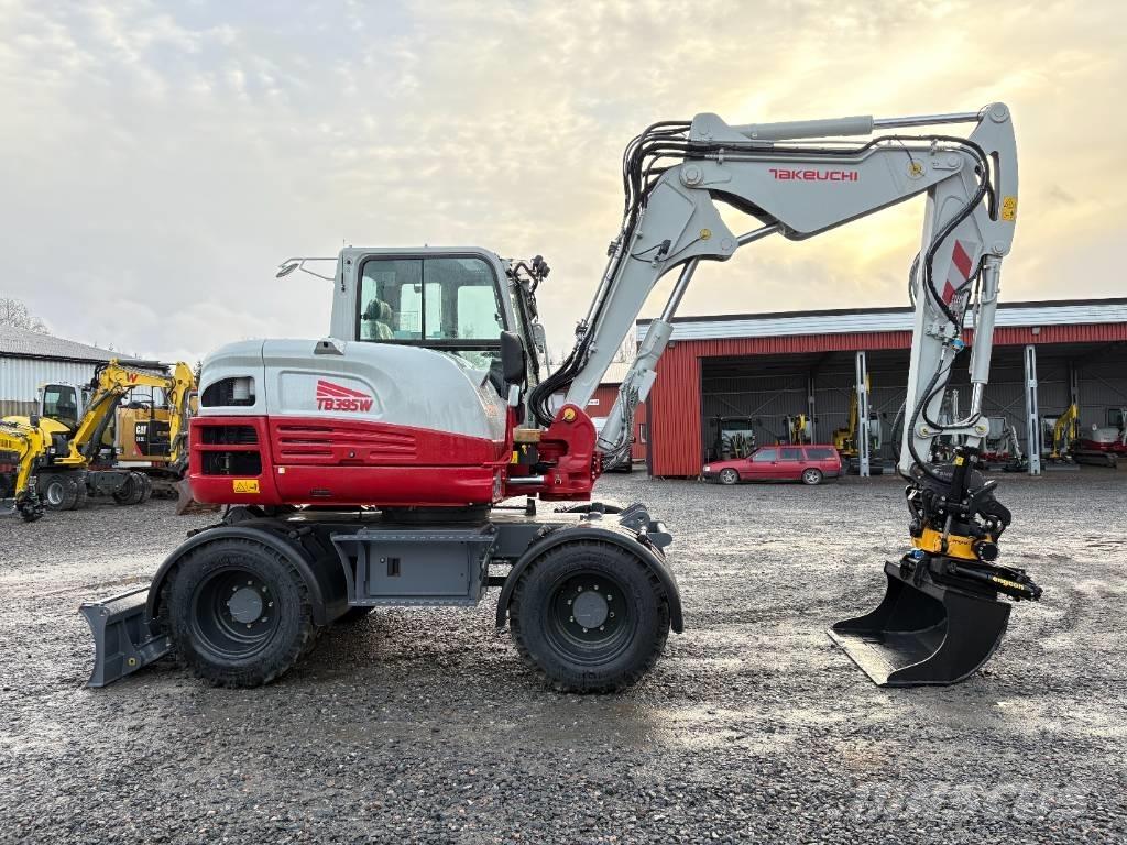 Takeuchi TB395W Pyöräkaivukoneet