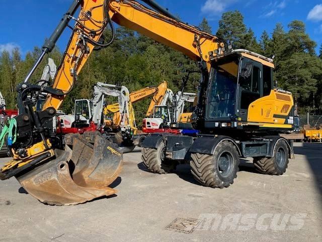 Hyundai HW 180 Pyöräkaivukoneet
