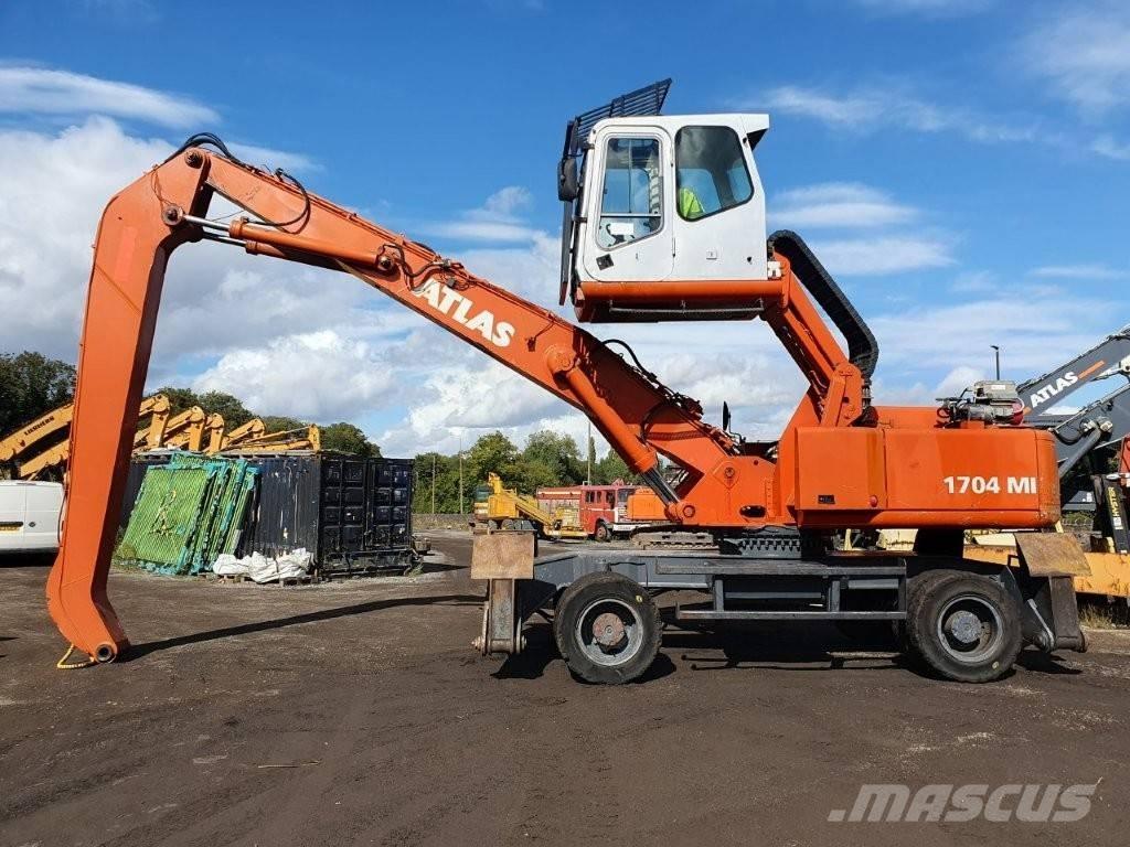 Atlas 1704 M Jätteenkäsittelijät