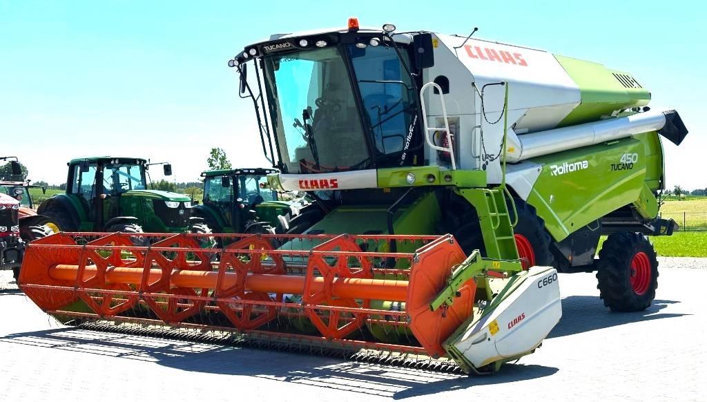 CLAAS Tucano 450 Leikkuupuimurit
