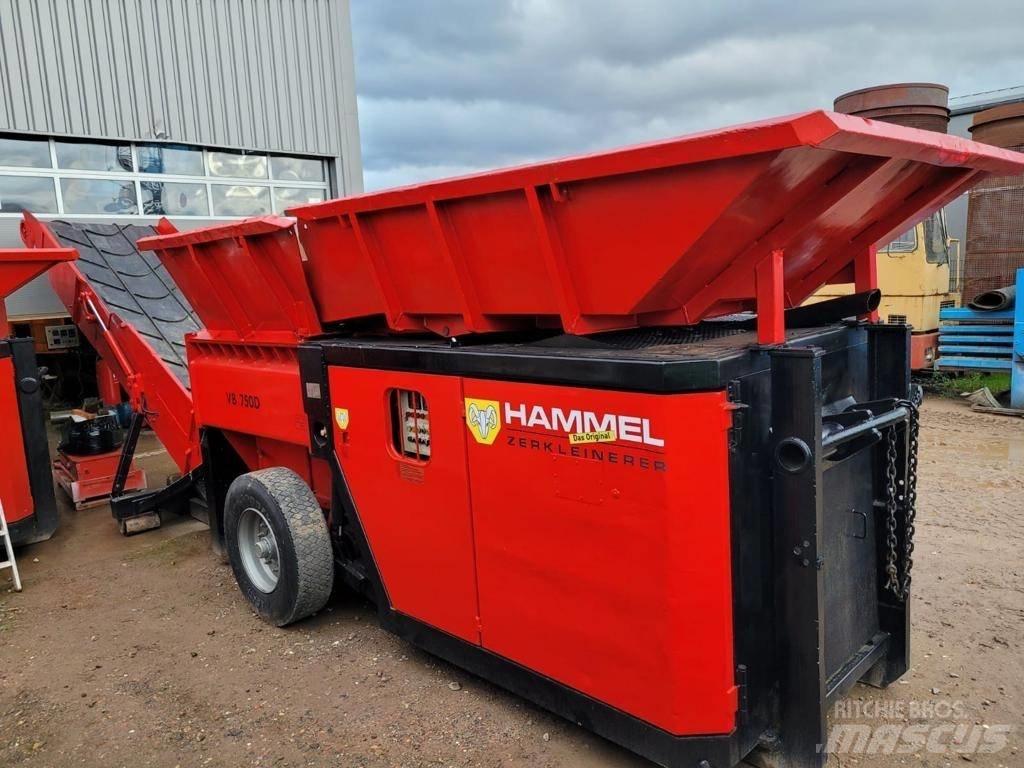 Hammel VB 750 D Jätteen silppurit
