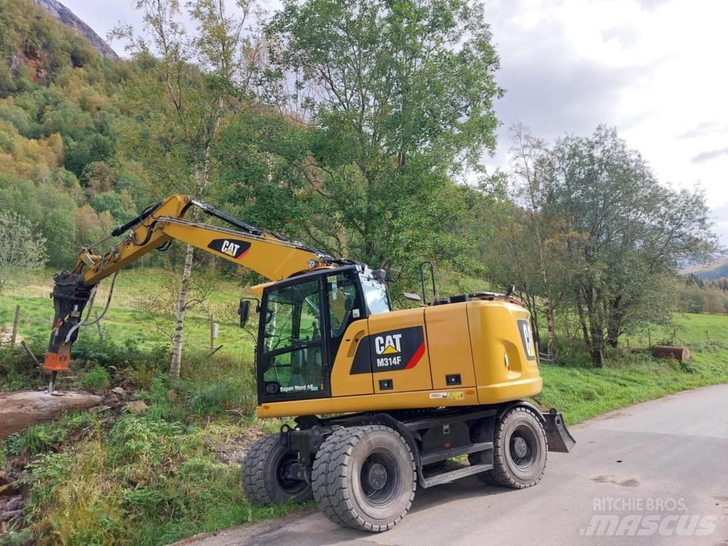 CAT M 314 F Pyöräkaivukoneet