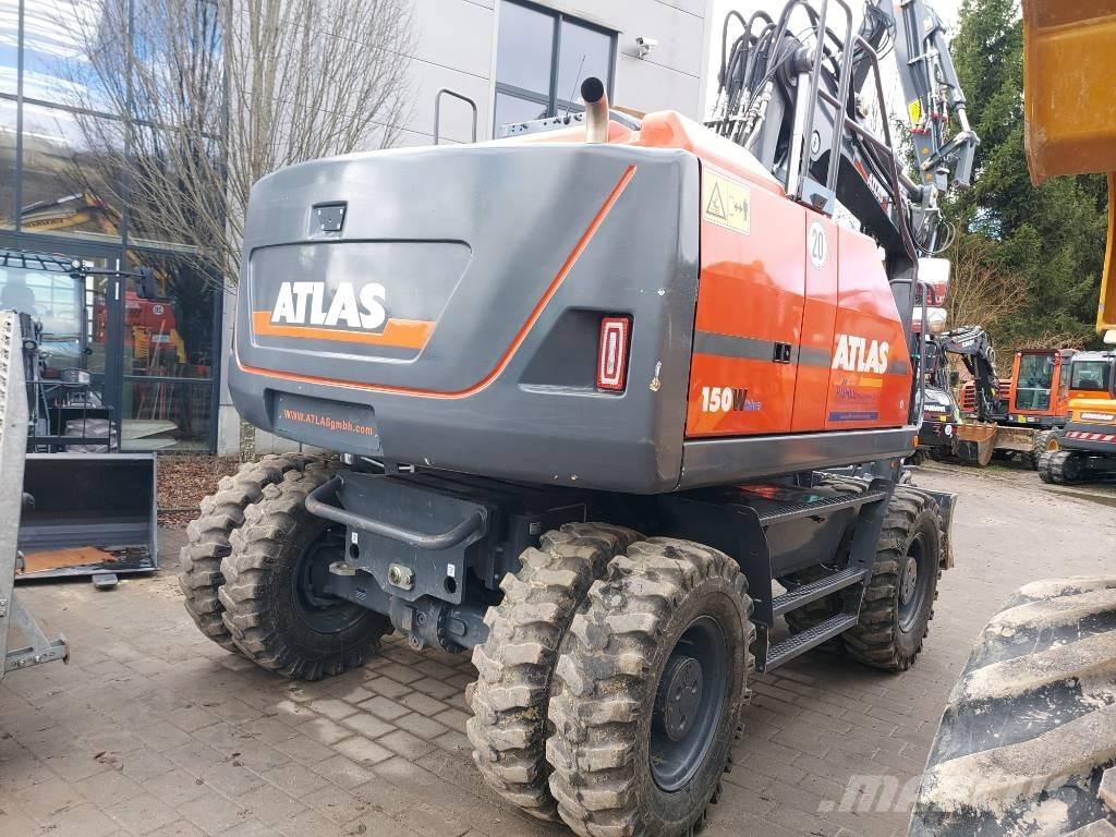 Atlas 150 W Pyöräkaivukoneet