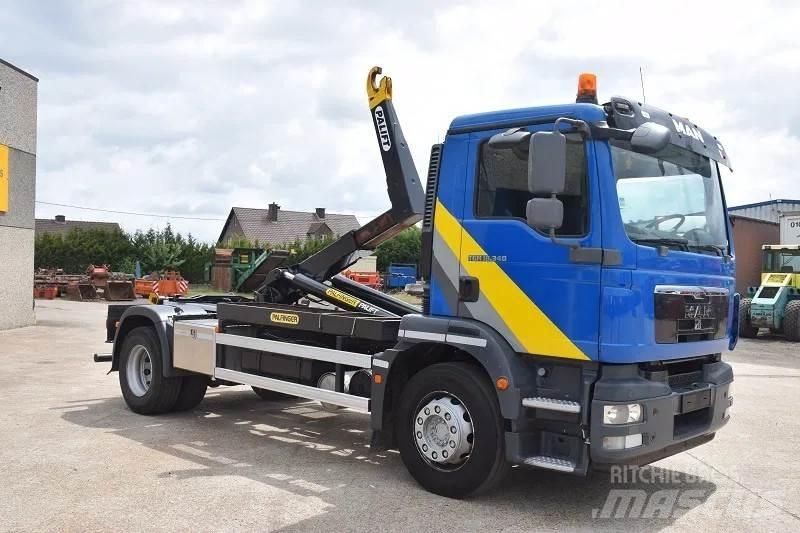 MAN TGM 18.340 Koukkulava kuorma-autot