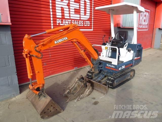 Kubota KX 36 Minikaivukoneet < 7t