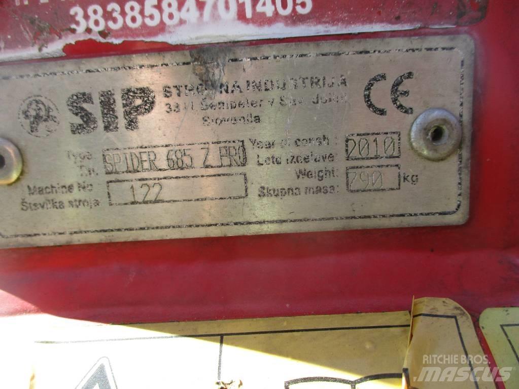 SIP Spider 685/6 Pöyhimet ja haravat