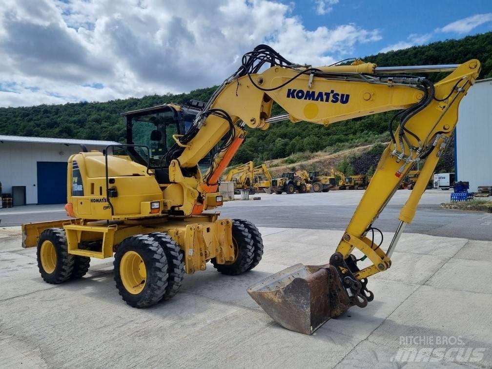 Komatsu PW 118 MR-8 Pyöräkaivukoneet