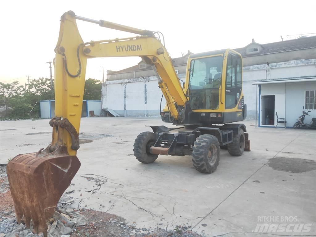 Hyundai R60W-7 Pyöräkaivukoneet