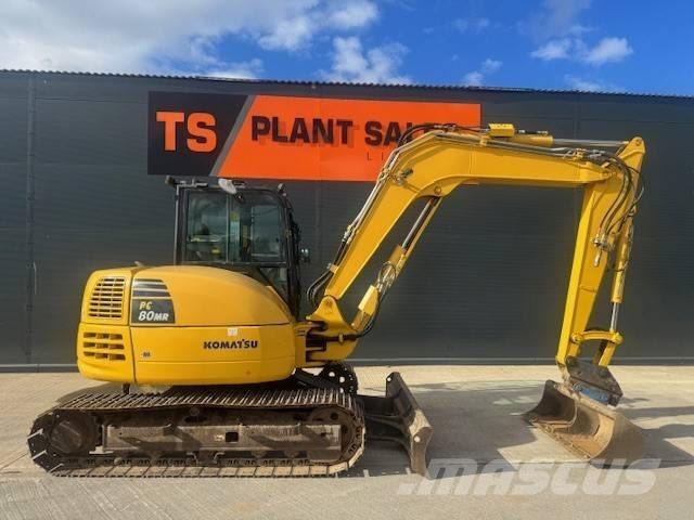 Komatsu PC 88 MR Midikaivukoneet 7t - 12t