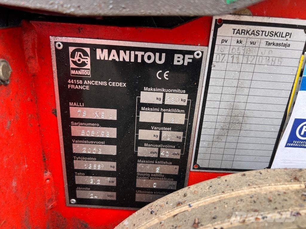 Manitou 78 XE Saksilavat