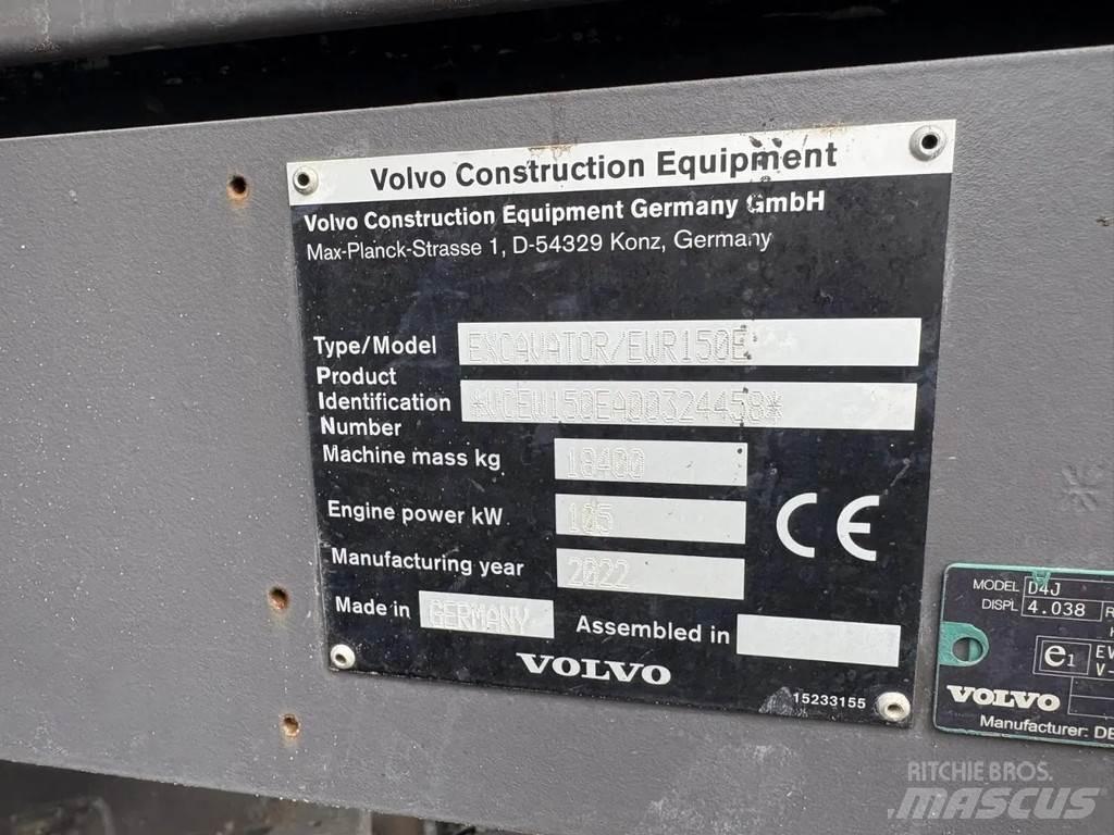 Volvo EWR150E Pyöräkaivukoneet
