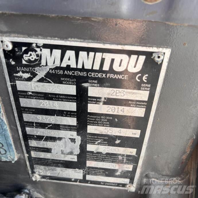 Manitou MT 625 Kurottajat