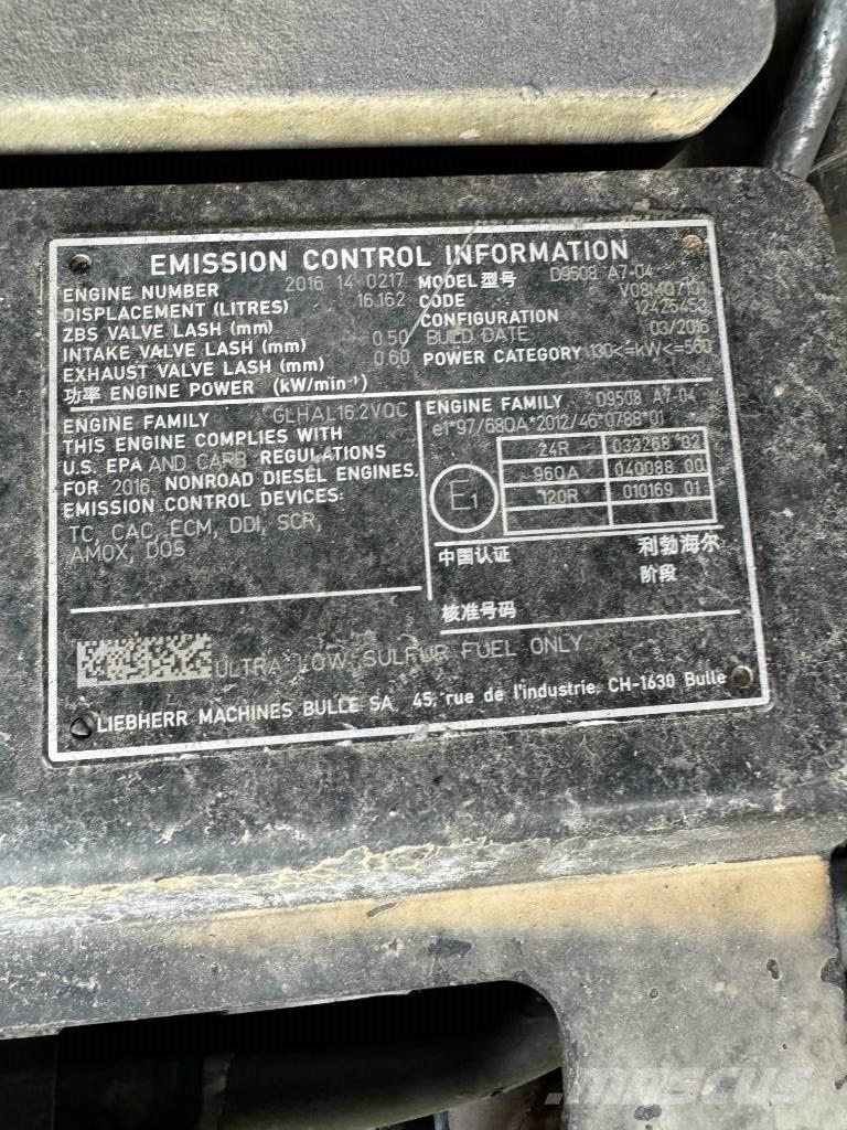 Liebherr HS 8130 HD Tela-alustaiset nosturit