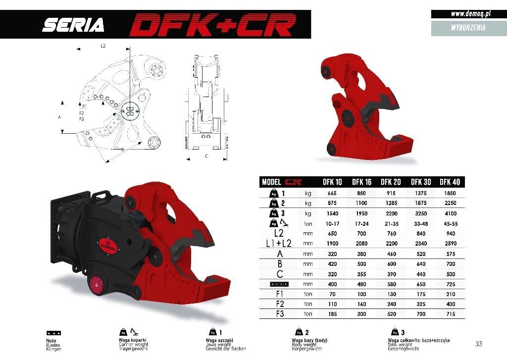  DEMOQ DFK30 + CC Leikkurimurskaimet