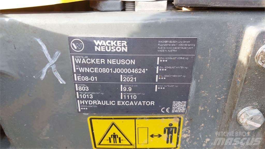 Wacker Neuson 803 Telakaivukoneet