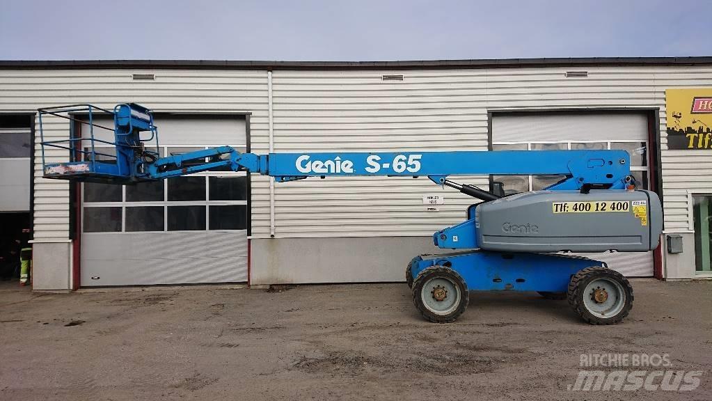 Genie S 65 Teleskooppipuominostimet